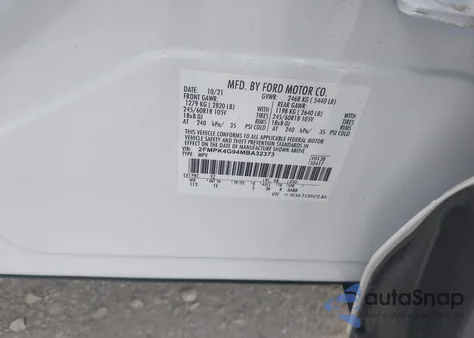 2021 Ford Edge Se z USA, uszkodzony, nr VIN 2FMPK4G94MBA32373